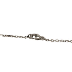 エルメス オーケリーPM カデナ モチーフ ペンダントネックレス シルバー ブラウン メタル スイフト レディース HERMES 【中古】