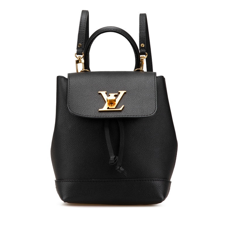 ルイ ヴィトン ロックミー バックパックMINI リュック M54573 ノワール ブラック カーフレザー レディース LOUIS VUITTON 【中古】
