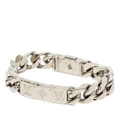 ルイ ヴィトン モノグラム チェーンブレスレット ブレスレット M62486 シルバー メタル レディース LOUIS VUITTON 中古