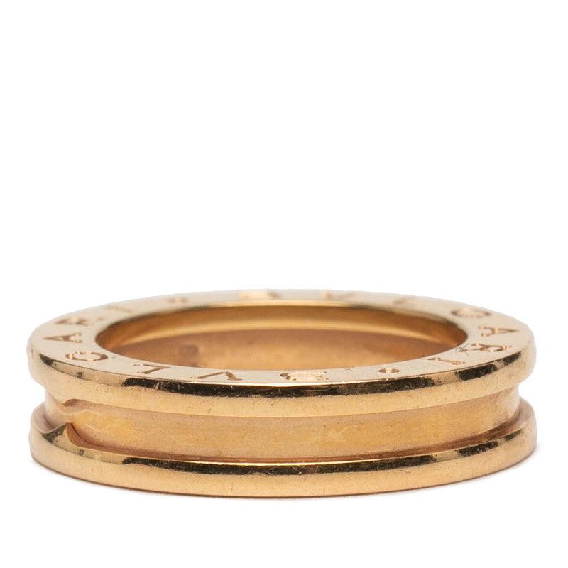 ブルガリ ビーゼロワン リング 指輪 #49 K18YG イエローゴールド レディース BVLGARI 【中古】