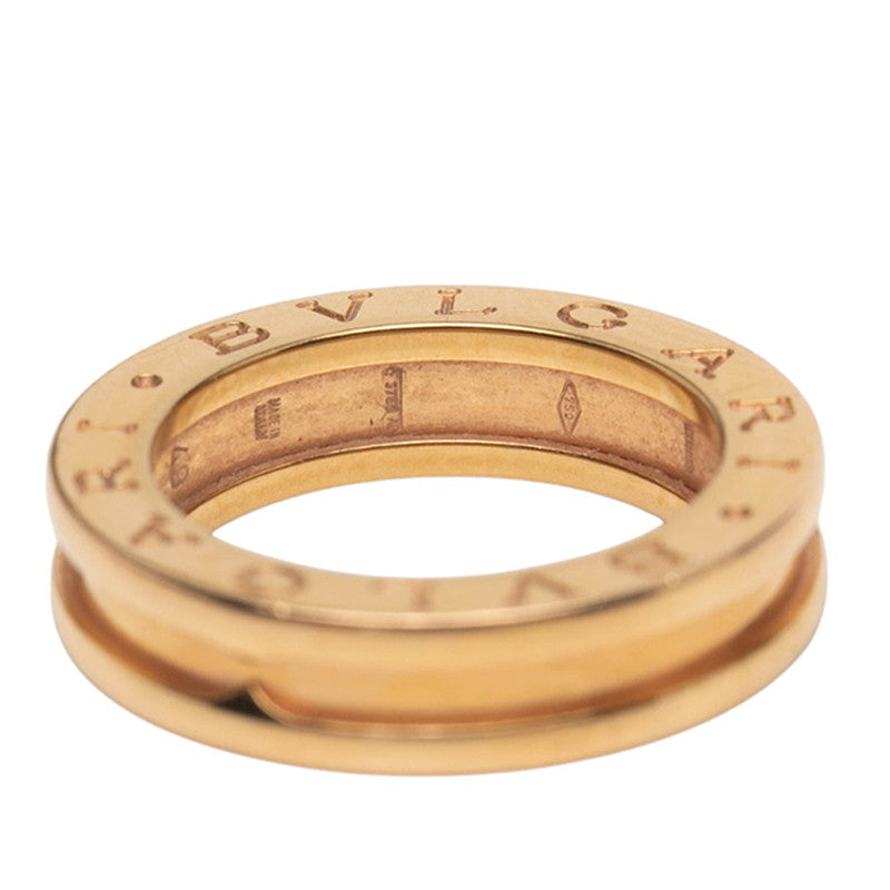 ブルガリ ビーゼロワン リング 指輪 #49 K18YG イエローゴールド レディース BVLGARI 【中古】