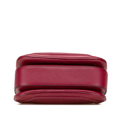 グッチ ニューバンブー ハンドバッグ ショルダーバッグ 2WAY 256805 ワインレッド ボルドー レザー レディース GUCCI 【中古】