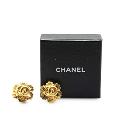 シャネル ヴィンテージ ココマーク イヤリング ゴールド メッキ レディース CHANEL 【中古】