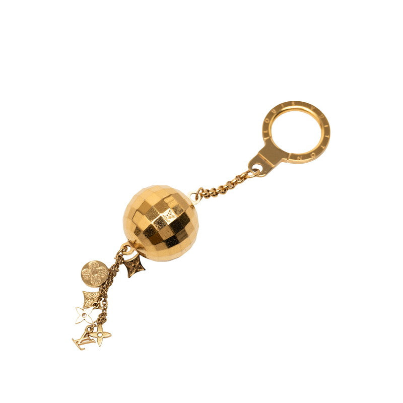 ルイ ヴィトン ポルトクレグリッター キーホルダー キーリング キーチャーム M65379 ゴールド メッキ レディース LOUIS VUITTON 【中古】