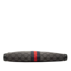 バレンシアガ ×グッチ ザ ハッカープロジェクト クラッチバッグ 680382 ブラック キャンバス レザー レディース BALENCIAGA 【中古】