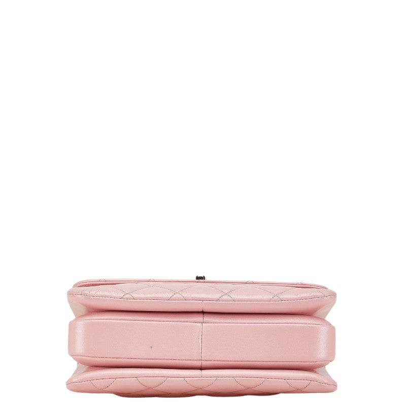 シャネル マトラッセ トレンディCC ハンドバッグ チェーン ショルダーバッグ 2WAY ピンク ラムスキン レディース CHANEL 【中古】