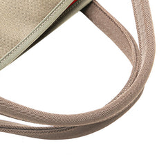 エルメス サックドパンサージュ グルーム トートバッグ ショルダーバッグ 2WAY カーキグリーン キャンバス レディース HERMES 【中古】