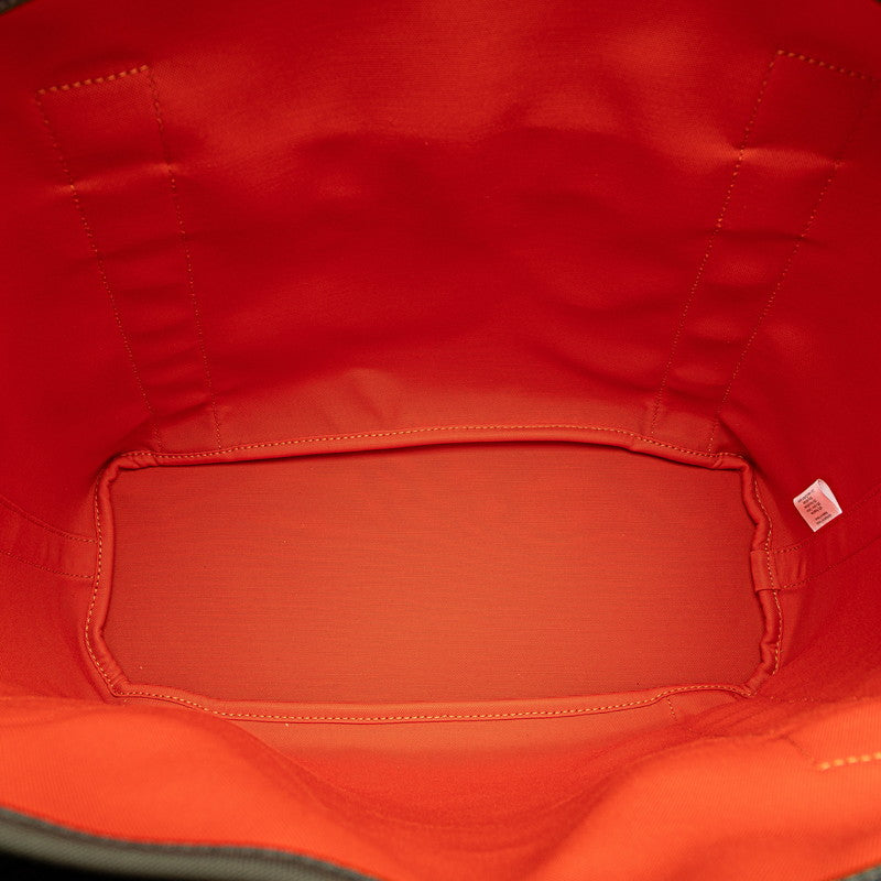 エルメス サックドパンサージュ グルーム トートバッグ ショルダーバッグ 2WAY カーキグリーン キャンバス レディース HERMES 【中古】