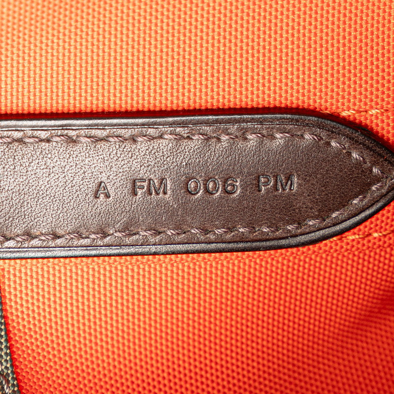 エルメス サックドパンサージュ グルーム トートバッグ ショルダーバッグ 2WAY カーキグリーン キャンバス レディース HERMES 【中古】