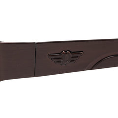 ポリス サングラス 8582G ブラウン プラスチック チタン メンズ POLICE 【中古】