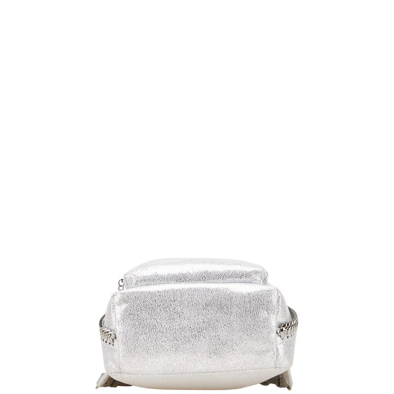 ステラマッカートニー ファラベラ リュック バックパック シルバー ポリエステル レディース Stella McCartney 【中古】