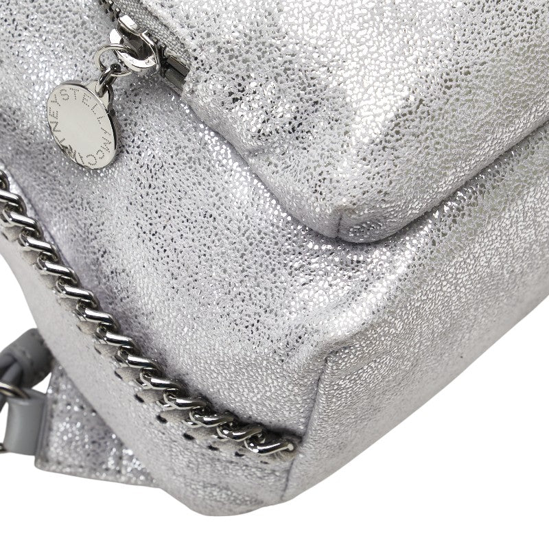 ステラマッカートニー ファラベラ リュック バックパック シルバー ポリエステル レディース Stella McCartney 【中古】