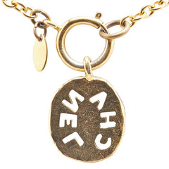 シャネル チェーン ペンダントネックレス ゴールド メッキ レディース CHANEL 【中古】