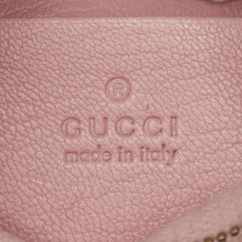 グッチ アフロディーテ ワンショルダーバッグ 731817 ピンク レザー レディース GUCCI 【中古】