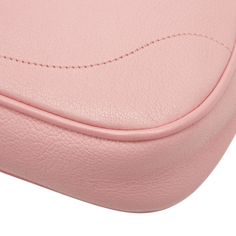 グッチ アフロディーテ ワンショルダーバッグ 731817 ピンク レザー レディース GUCCI 【中古】