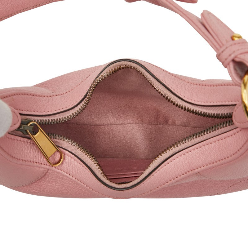 グッチ アフロディーテ ワンショルダーバッグ 731817 ピンク レザー レディース GUCCI 【中古】