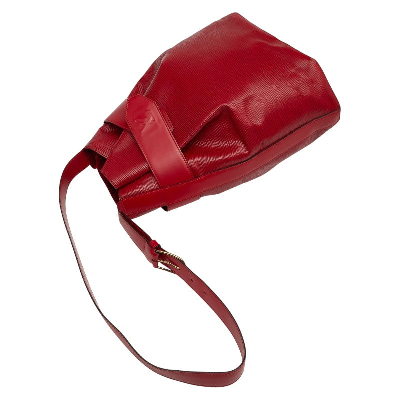 ルイ ヴィトン エピ サックデポールGM　 ショルダーバッグ M80197 カスティリアンレッド レザー レディース LOUIS VUITTON 【中古】