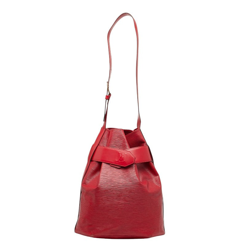 ルイ ヴィトン エピ サックデポールGM　 ショルダーバッグ M80197 カスティリアンレッド レザー レディース LOUIS VUITTON 【中古】