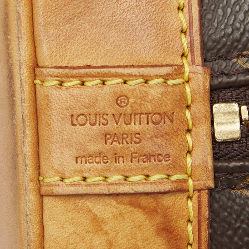 ルイ ヴィトン モノグラム アルマPM ハンドバッグ M51130 ブラウン PVC レザー レディース LOUIS VUITTON 【中古】
