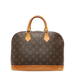 ルイ ヴィトン モノグラム アルマPM ハンドバッグ M51130 ブラウン PVC レザー レディース LOUIS VUITTON 【中古】