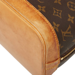ルイ ヴィトン モノグラム アルマPM ハンドバッグ M51130 ブラウン PVC レザー レディース LOUIS VUITTON 【中古】