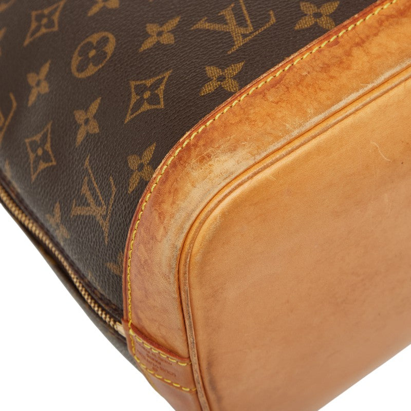 ルイ ヴィトン モノグラム アルマPM ハンドバッグ M51130 ブラウン PVC レザー レディース LOUIS VUITTON 【中古】