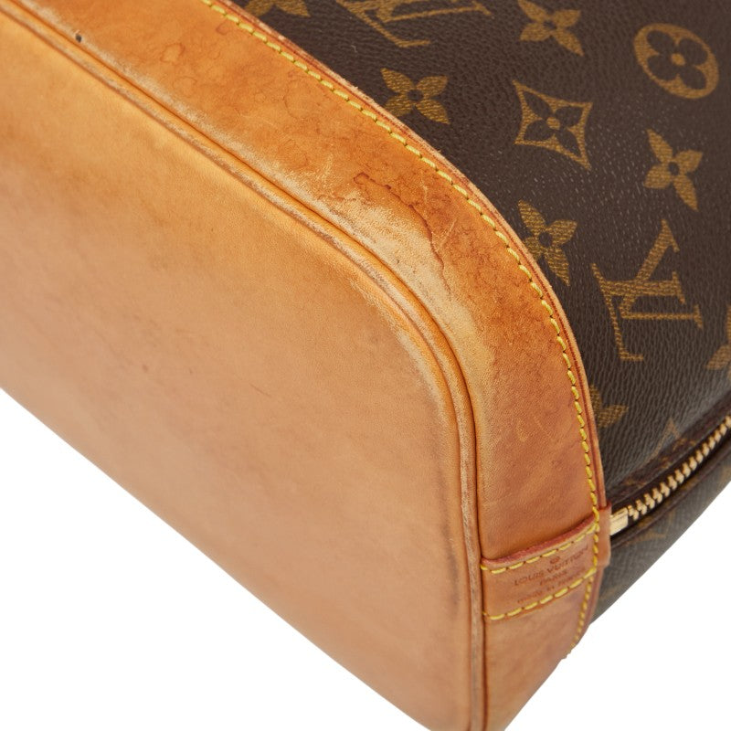 ルイ ヴィトン モノグラム アルマPM ハンドバッグ M51130 ブラウン PVC レザー レディース LOUIS VUITTON 【中古】