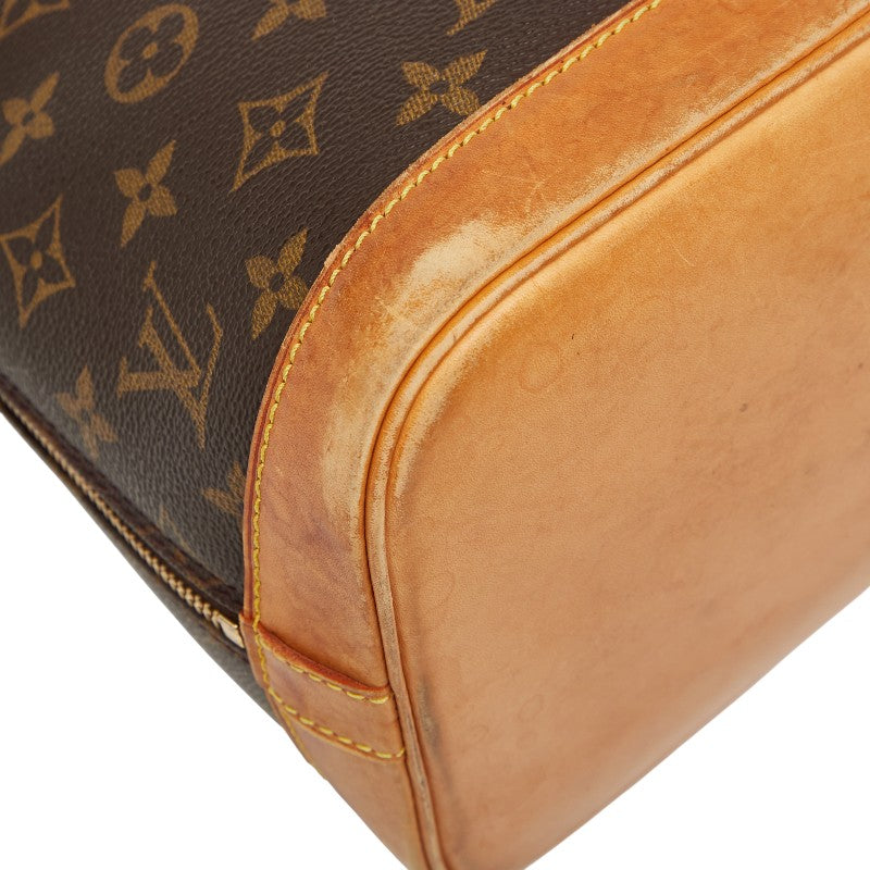 ルイ ヴィトン モノグラム アルマPM ハンドバッグ M51130 ブラウン PVC レザー レディース LOUIS VUITTON 【中古】