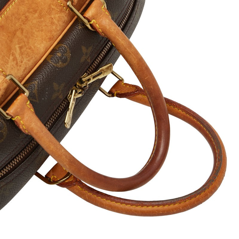 ルイ ヴィトン モノグラム ドーヴィル ハンドバッグ M47270 ブラウン PVC レザー レディース LOUIS VUITTON 【中古】