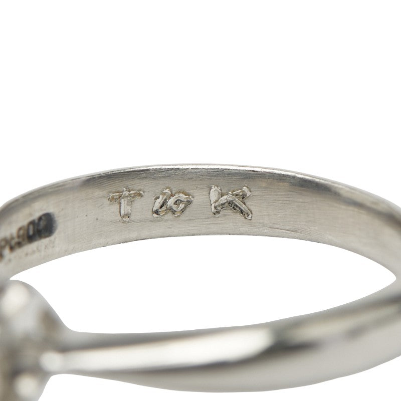 Pt900 プラチナ ダイヤ1.028ct リング 指輪 レディース 9号 【中古】