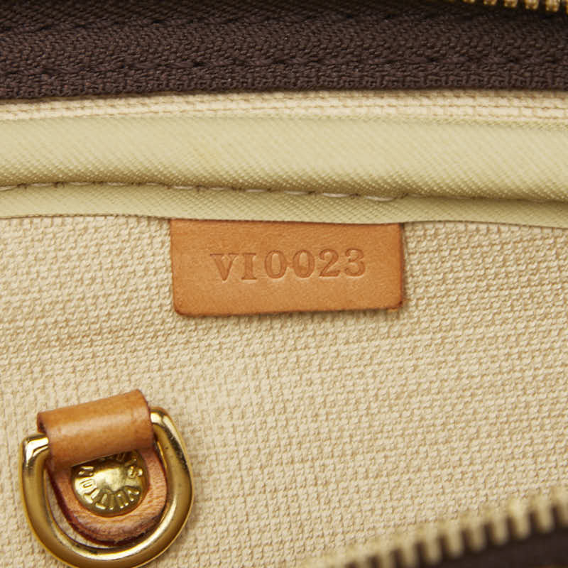 ルイ ヴィトン モノグラム アリゼ ボストンバッグ M41399 ブラウン レザー PVC メンズ LOUIS VUITTON 【中古】
