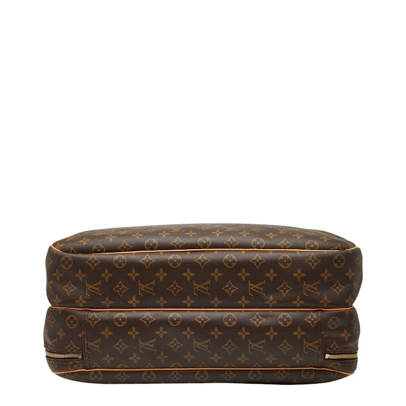 ルイ ヴィトン モノグラム アリゼ ボストンバッグ M41399 ブラウン レザー PVC メンズ LOUIS VUITTON 【中古】