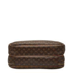ルイ ヴィトン モノグラム アリゼ ボストンバッグ M41399 ブラウン レザー PVC メンズ LOUIS VUITTON 【中古】