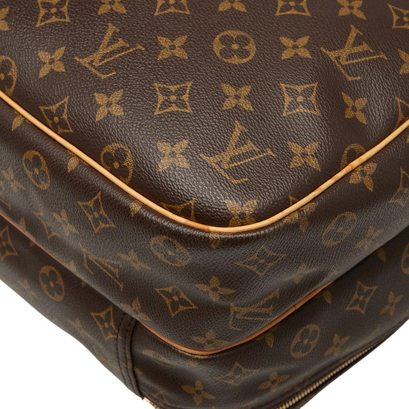 ルイ ヴィトン モノグラム アリゼ ボストンバッグ M41399 ブラウン レザー PVC メンズ LOUIS VUITTON 【中古】