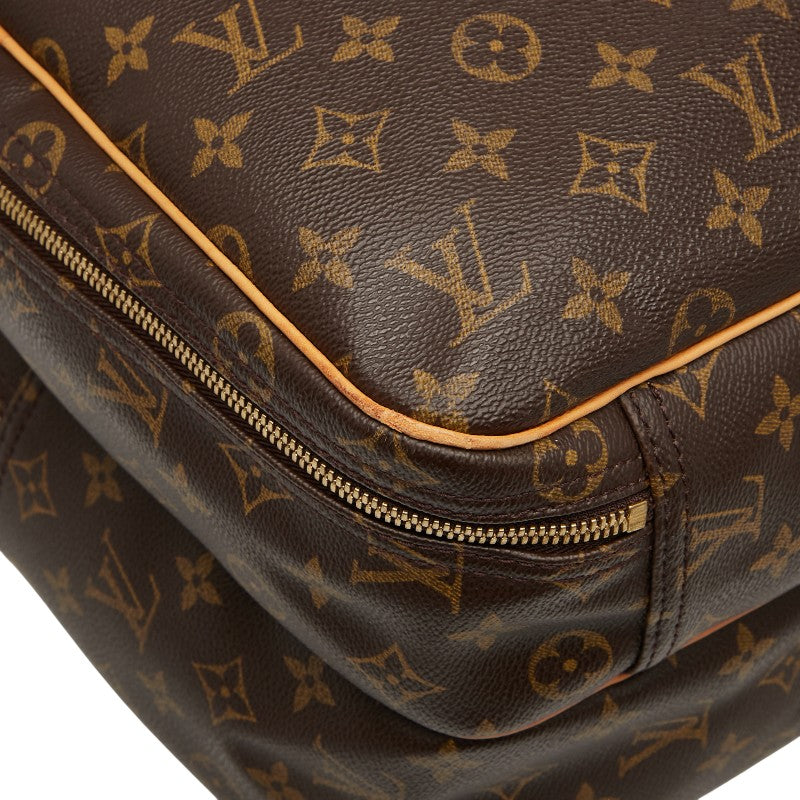 ルイ ヴィトン モノグラム アリゼ ボストンバッグ M41399 ブラウン レザー PVC メンズ LOUIS VUITTON 【中古】