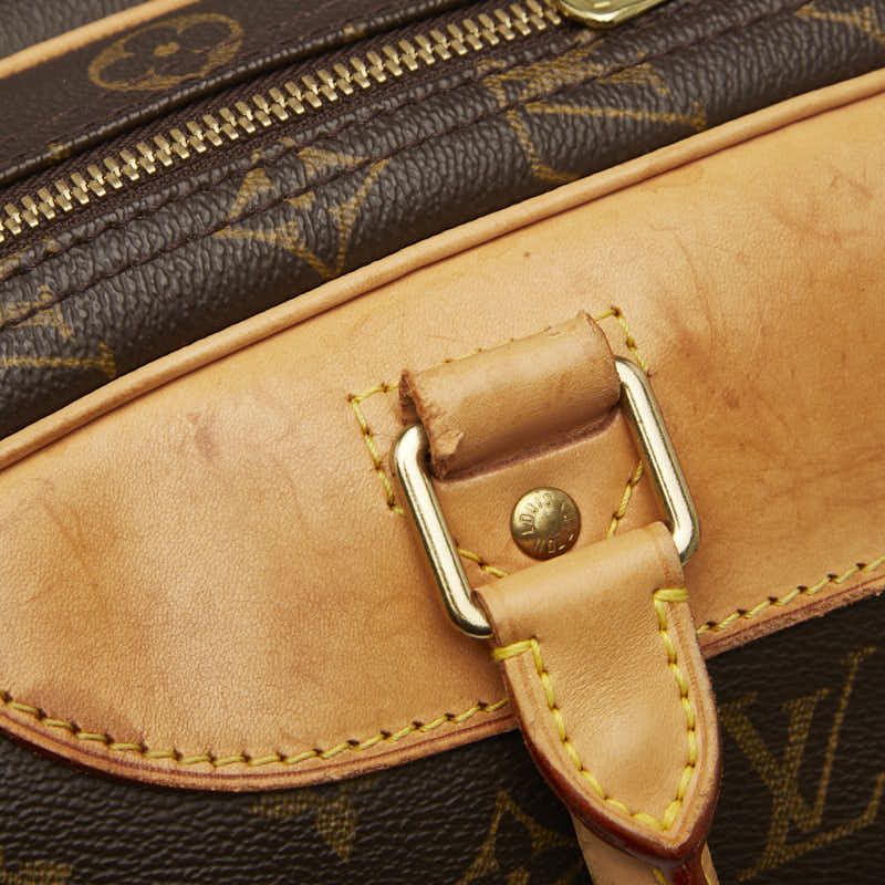 ルイ ヴィトン モノグラム アリゼ ボストンバッグ M41399 ブラウン レザー PVC メンズ LOUIS VUITTON 【中古】