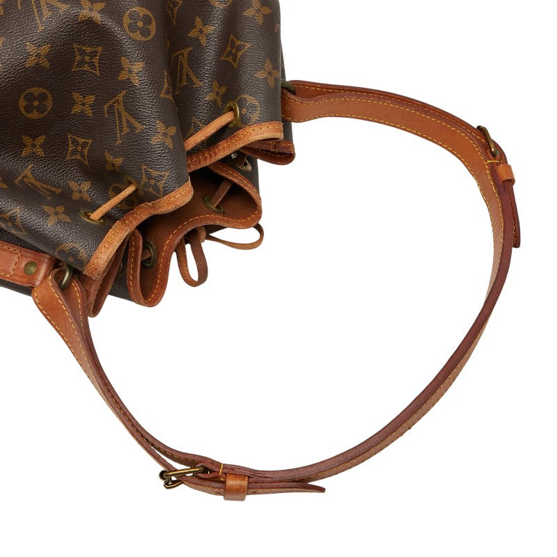ルイ ヴィトン モノグラム ノエ ワンショルダーバッグ M42224 ブラウン PVC レザー レディース LOUIS VUITTON 【中古】