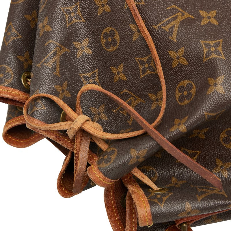 ルイ ヴィトン モノグラム ノエ ワンショルダーバッグ M42224 ブラウン PVC レザー レディース LOUIS VUITTON 【中古】