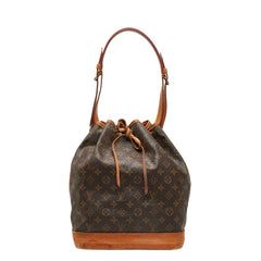 ルイ ヴィトン モノグラム ノエ ワンショルダーバッグ M42224 ブラウン PVC レザー レディース LOUIS VUITTON 【中古】