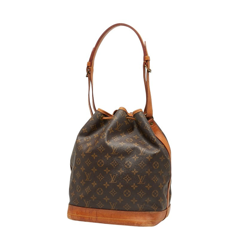 ルイ ヴィトン モノグラム ノエ ワンショルダーバッグ M42224 ブラウン PVC レザー レディース LOUIS VUITTON 【中古】