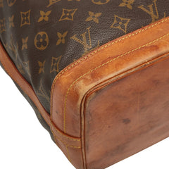 ルイ ヴィトン モノグラム ノエ ワンショルダーバッグ M42224 ブラウン PVC レザー レディース LOUIS VUITTON 【中古】