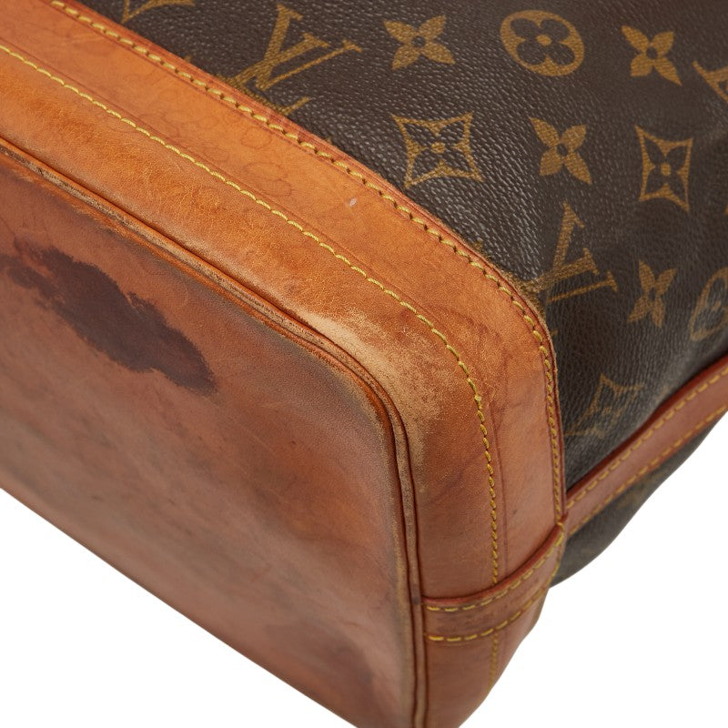 ルイ ヴィトン モノグラム ノエ ワンショルダーバッグ M42224 ブラウン PVC レザー レディース LOUIS VUITTON 【中古】