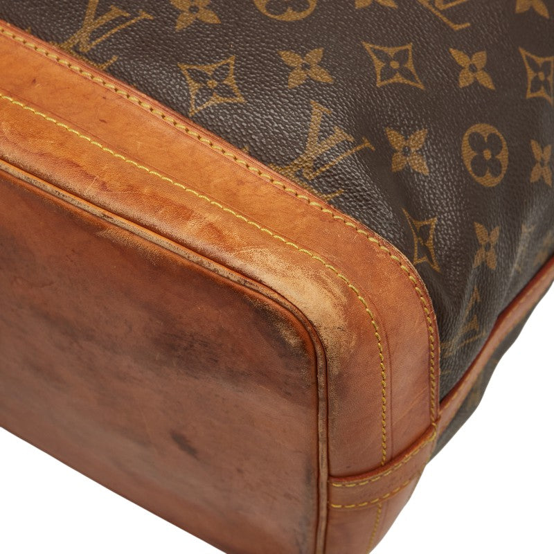 ルイ ヴィトン モノグラム ノエ ワンショルダーバッグ M42224 ブラウン PVC レザー レディース LOUIS VUITTON 【中古】