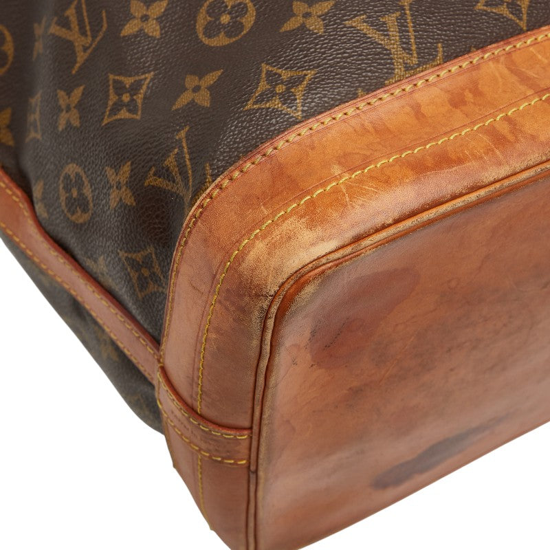 ルイ ヴィトン モノグラム ノエ ワンショルダーバッグ M42224 ブラウン PVC レザー レディース LOUIS VUITTON 【中古】