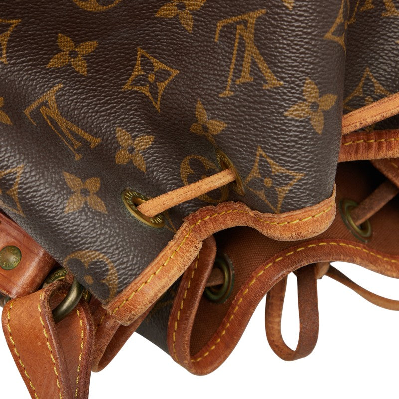 ルイ ヴィトン モノグラム ノエ ワンショルダーバッグ M42224 ブラウン PVC レザー レディース LOUIS VUITTON 【中古】