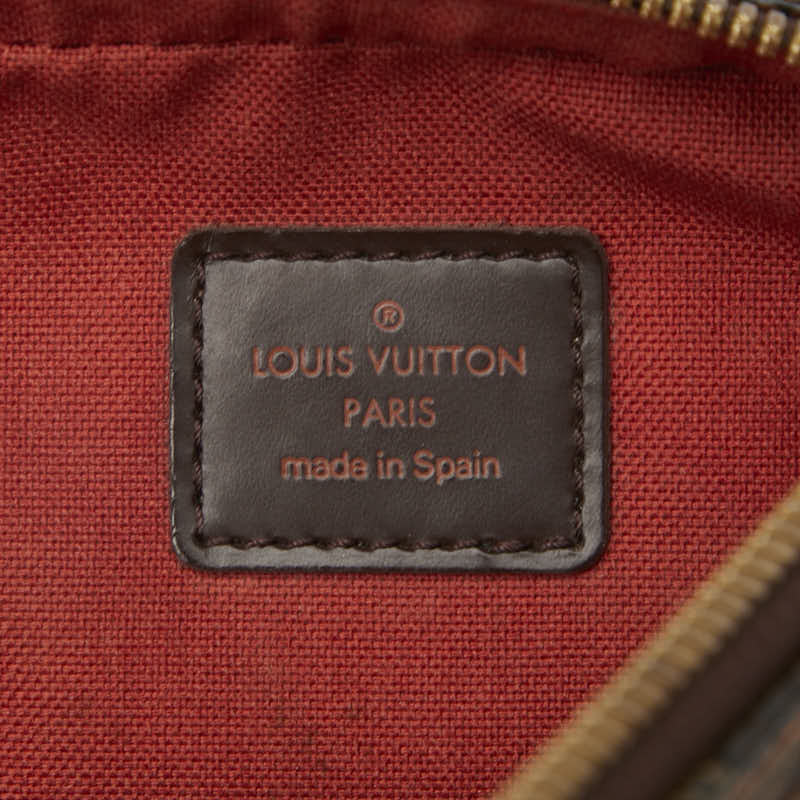 ルイ ヴィトン ダミエ ジェロニモス ショルダーバッグ ボディバッグ N51994 ブラウン PVC レザー メンズ LOUIS VUITTON 【中古】