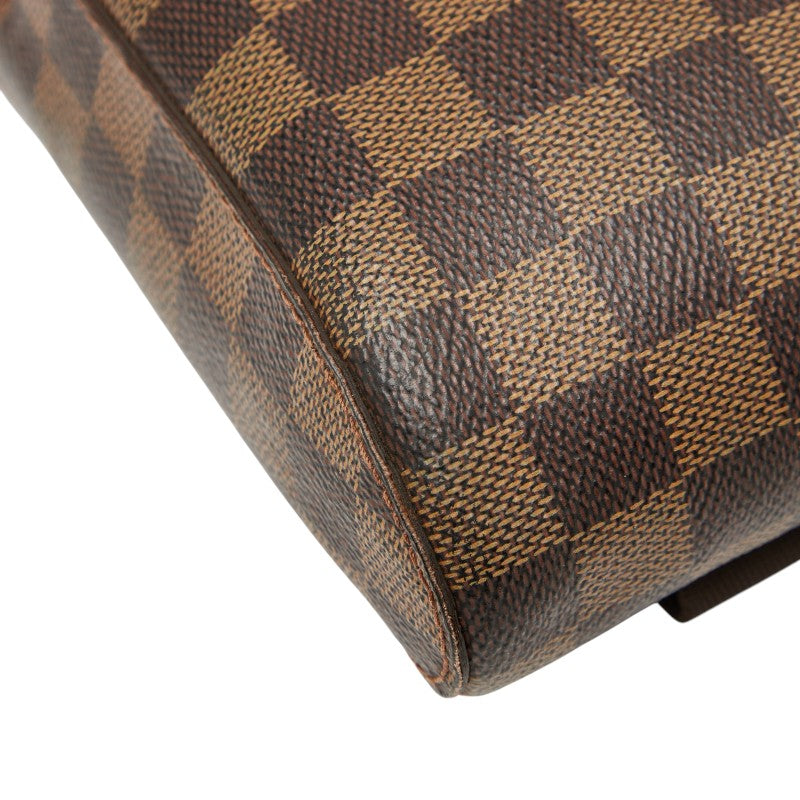 ルイ ヴィトン ダミエ ジェロニモス ショルダーバッグ ボディバッグ N51994 ブラウン PVC レザー メンズ LOUIS VUITTON 【中古】