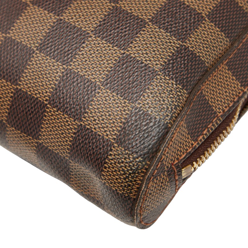 ルイ ヴィトン ダミエ ジェロニモス ショルダーバッグ ボディバッグ N51994 ブラウン PVC レザー メンズ LOUIS VUITTON 【中古】