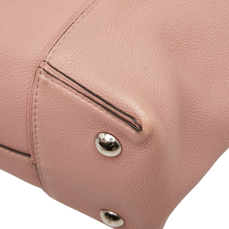 ルイ ヴィトン パルナセア ロックイット PM ハンドバッグ N92045 マグノリア ピンク レザー パイソン レディース LOUIS VUITTON 【中古】