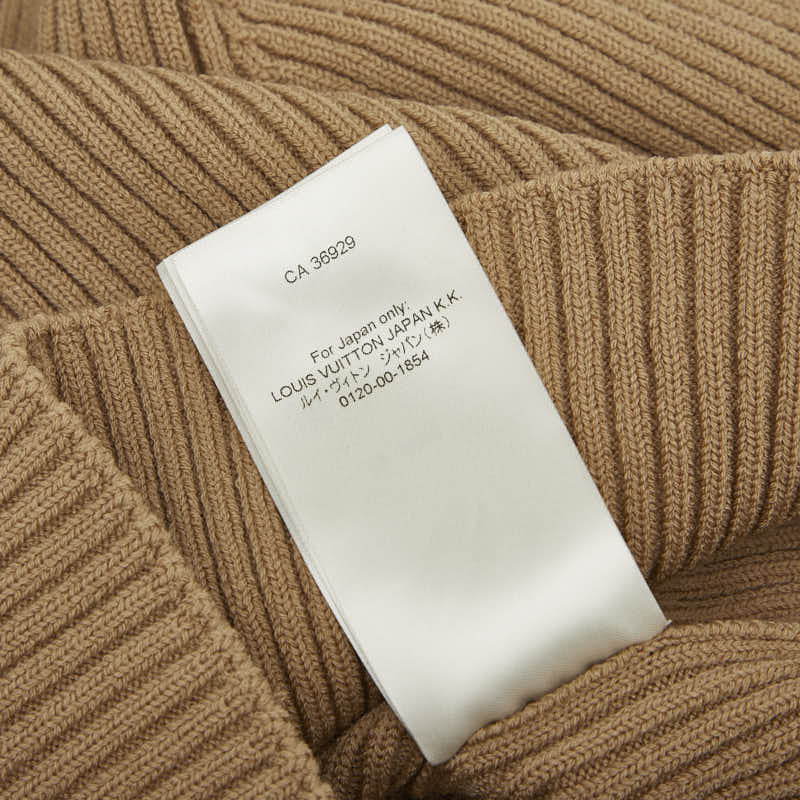 ルイ ヴィトン ニット サイズ:XS ベージュ ゴールド ウール ポリアミド レディース LOUIS VUITTON 【中古】
